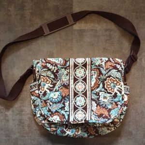 Vera Bradley laptop messenger bag